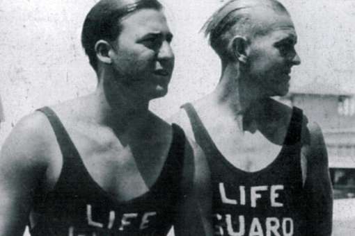 First HB Lifeguards Bud and Gene