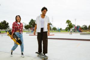Skateboarding