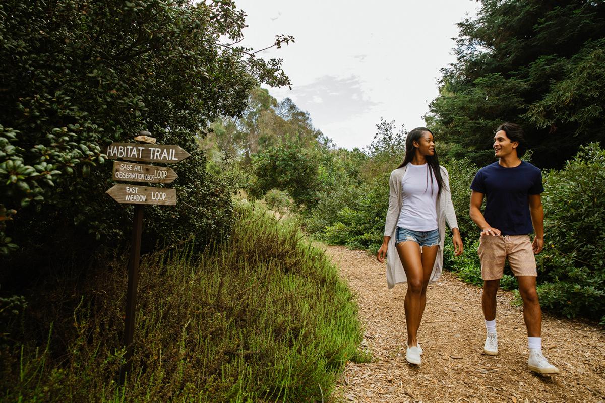 Shipley Nature Center Trail in Huntington Beach