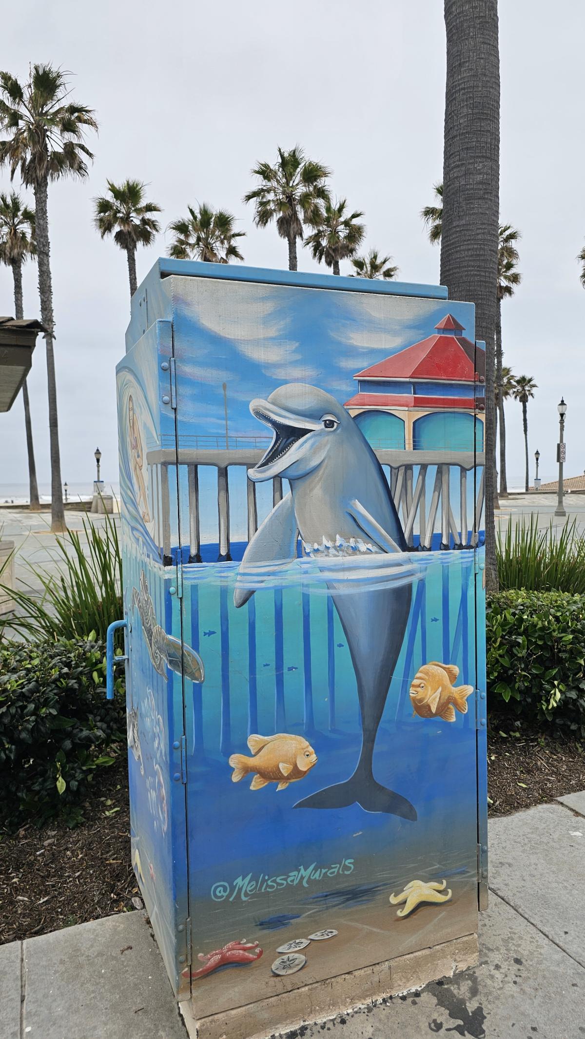 PCH & Main Electric Box Mural