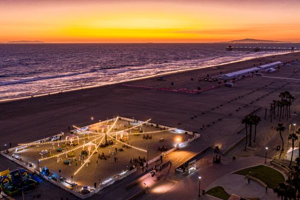 Huntington Beach Group Event on the Beach