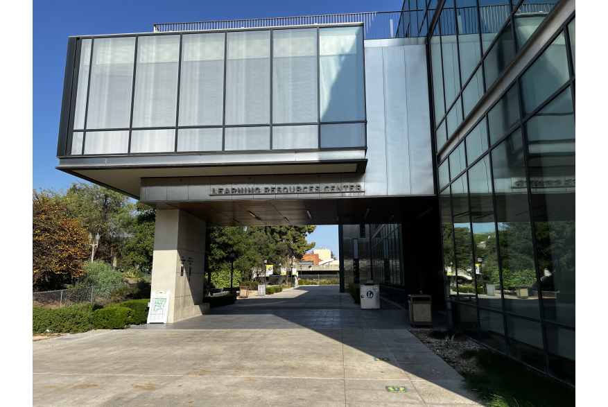 Entrance to the Learning Resources Center
