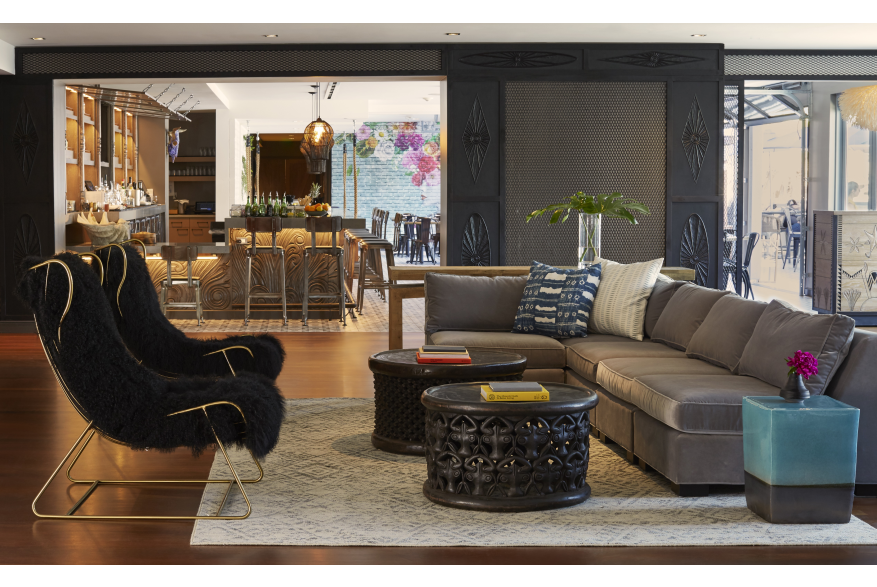 Kimpton Shorebreak Lobby Facing Pacific Hideaway